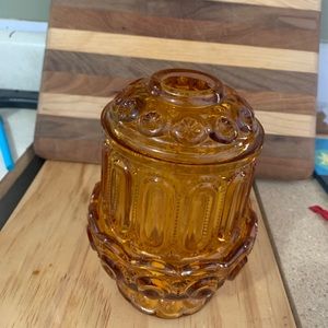 LE Smith Amber Fairy Lamp